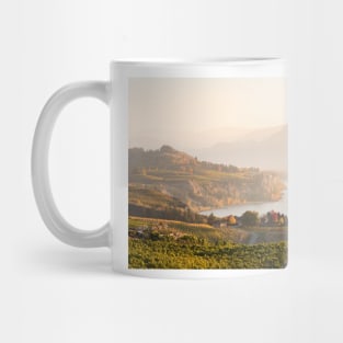 Okanagan Valley Vineyards at Sunset Mug